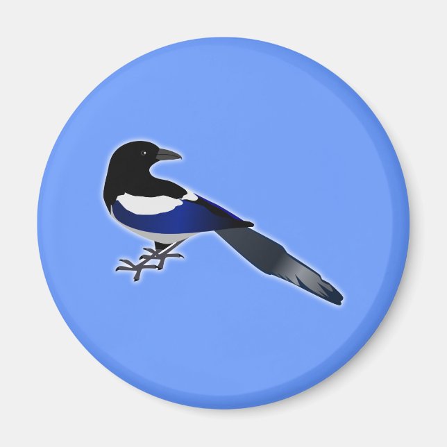 Imã Gralha Magpie (Frente)