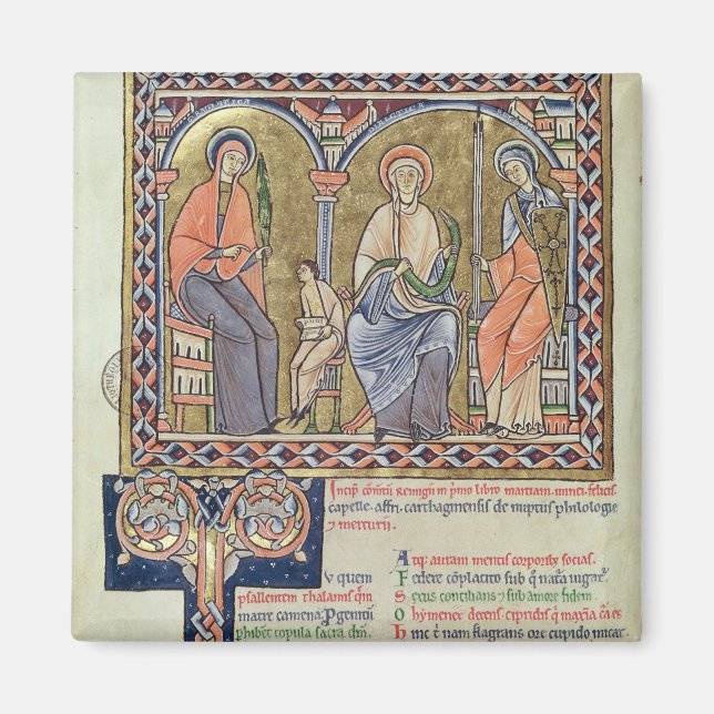 Imã Gramática, Dialeto e Retórica de Satyricon (Frente)