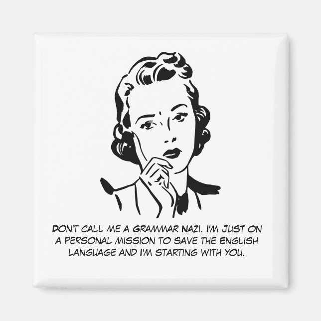 Imã Gramática Sarcástica Nazi (Frente)