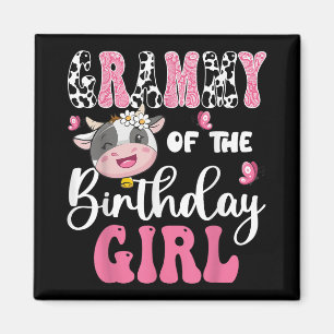 Imã Grammy Do primeiro aniversario De Vaca De Fazenda 