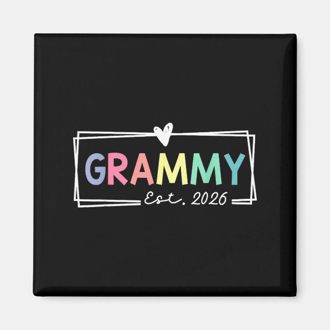 Imã Grammy Est 2026 Promoted To Grandma 2026 For Grand (Frente)