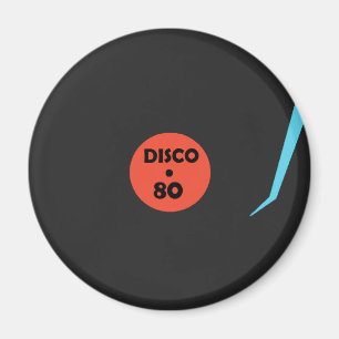Imã Gramophone Record Magnet - Partido Disco Retroativ