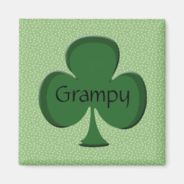 Imã Grampy Irish Shamrock Magnet