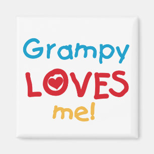 Imã Grampy me ama T-shirts e presentes