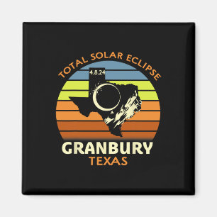 Imã Granbury Texas Total Solar Eclipse 2024