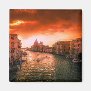 Imã Grand Canal, fotografia cênica da Itália