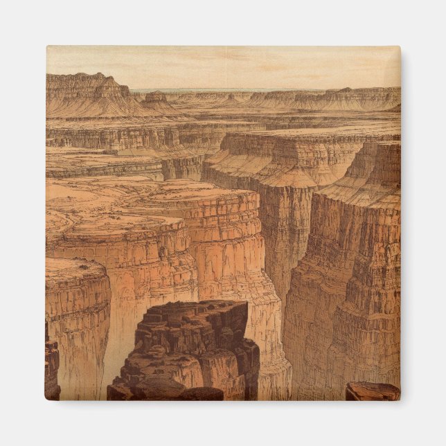 Imã Grand Canyon ao pé da Toroweap (Frente)