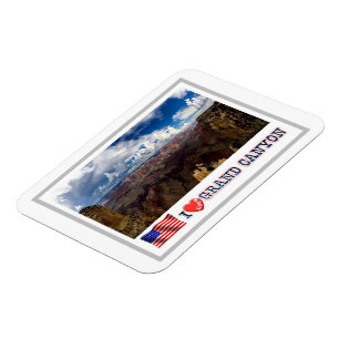 Ímã Grand Canyon - I Love - United States -