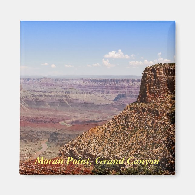 Imã Grand Canyon Moran Point Magnet (Frente)