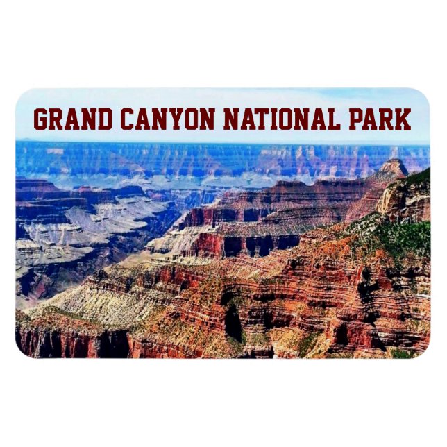 Ímã Grand Canyon National Park Arizona Viagem Magnet (Horizontal)