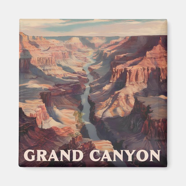 Imã Grand Canyon USA vintage (Frente)