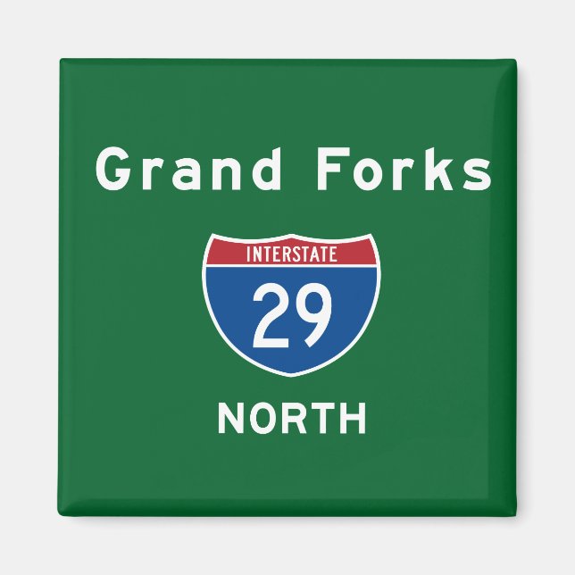 Imã Grand Forks 29 (Frente)