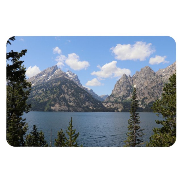 Ímã Grand Teton Mountains e Jenny Lake (Horizontal)