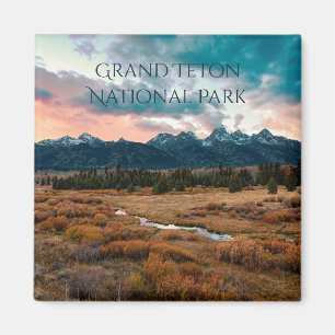 Imã Grand Teton National Park Mountain Sunset Photo