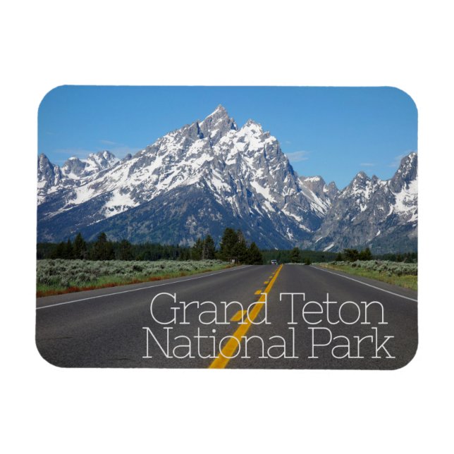 Ímã Grand Teton National Park Wyoming (Horizontal)