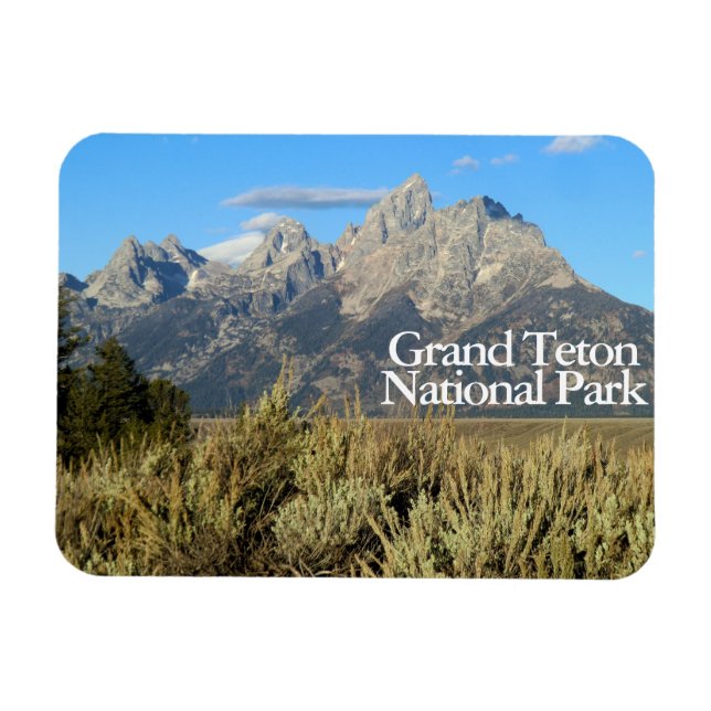 Ímã Grand Teton National Park Wyoming (Horizontal)