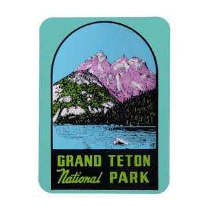 Ímã Grand Teton National Park, Wyoming