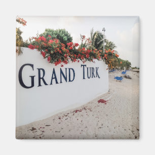 Imã Grand Turk Beach Scene