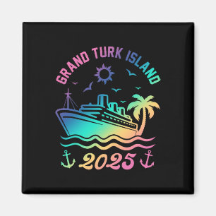 Imã Grand Turk Island 2025 Cruise Vacation Beach Trave
