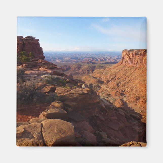 Imã Grand View Point no Parque Nacional Canyonlands (Frente)