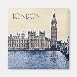 Imã Grande Arte em Aquarela do Ben Londres