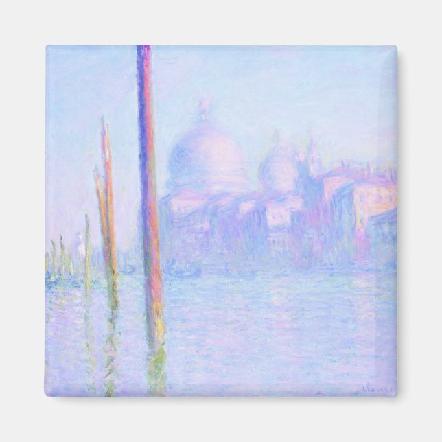 Imã Grande Canal em Veneza (por Claude Monet) (Frente)
