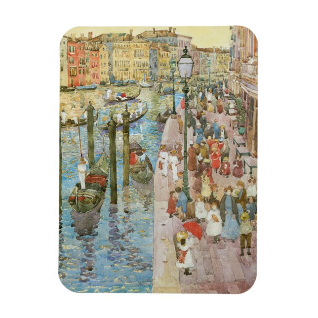 Ímã Grande Canal, Veneza por Maurice Prendergast (Vertical)