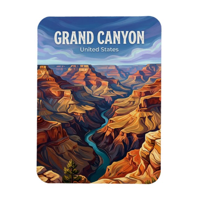 Ímã Grande Canyon Arizona (Vertical)