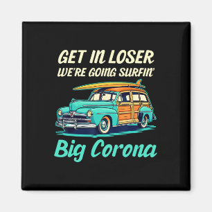 Imã Grande Corona Del Mar Praia Surf Menina Mulheres H