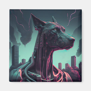 Imã Grande Danão Futurístico O Companheiro Robótico