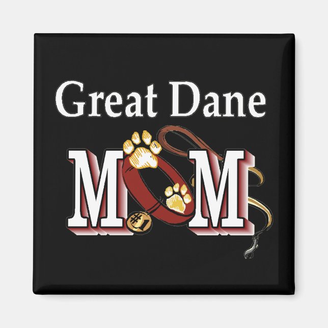 Imã Grande Dane Mãe Difts (Frente)
