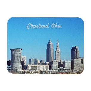 Ímã grande de Cleveland OH do céu azul