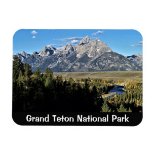 Ímã grande do parque nacional de Teton