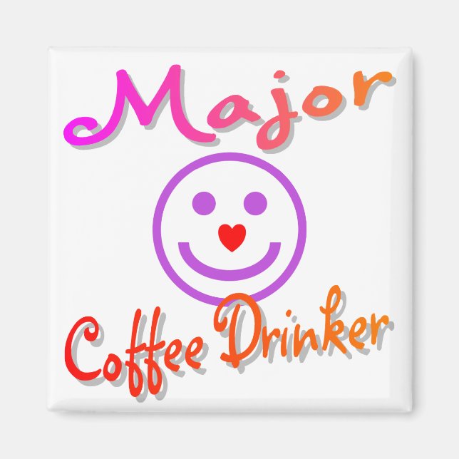 Imã Grande Drinker De Café (Frente)