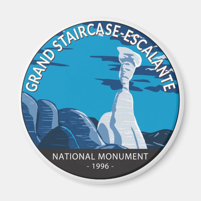 Imã Grande Escadaria Escalante Monumento Nacional Utah (Frente)