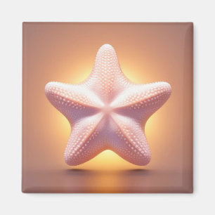 Imã Grande Estrela-do-Mar Rosa