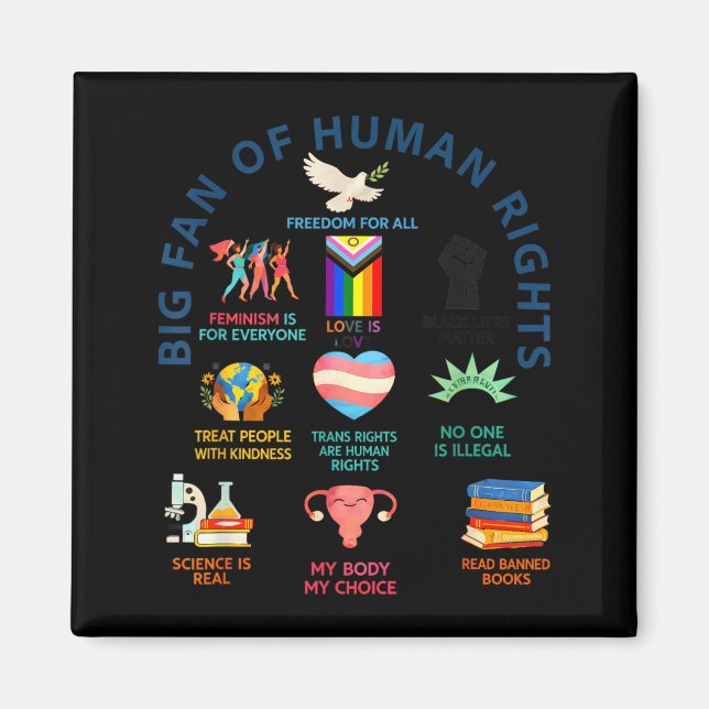 Imã Grande Fã dos Direitos Humanos _ Liberdade para To (Frente)