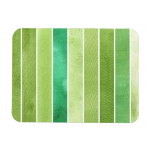 Ímã grande fundo verde da aguarela - aguarela
