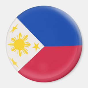 Imã Grande ímã de 3 polegadas - bandeira de Filipina