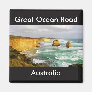 Imã Grande ímã de Austrália da estrada do oceano