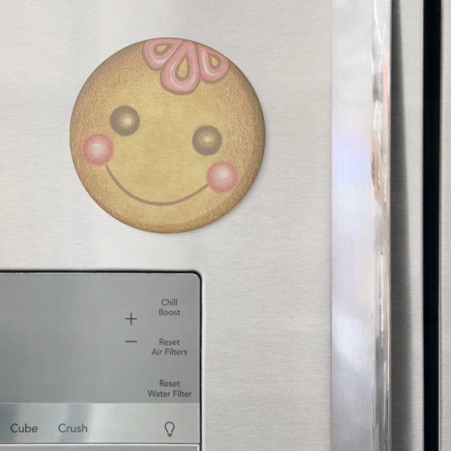 Imã Grande ímã de biscoito de gengibre (In Situ (Fridge))