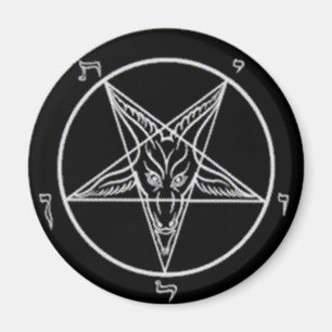 Imã Grande ímã preto de Baphomet