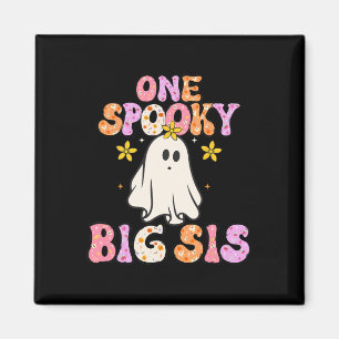 Imã Grande Irmã Halloween Uma Assustadora Anúncio Gran