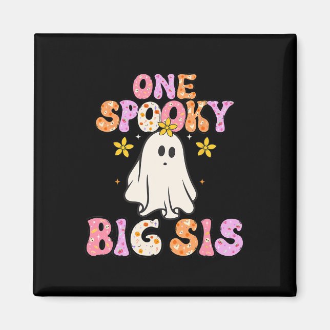 Imã Grande Irmã Halloween Uma Assustadora Anúncio Gran (Frente)