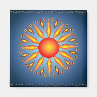 Imã Grande Magneta Sun Solstício de Verão