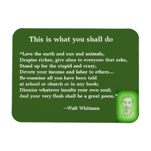 Ímã Grande poema por Walt Whitman #4