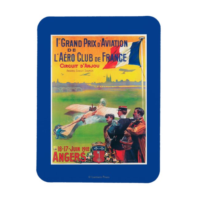 Ímã Grande Prêmio da Primeira Aviação (Vertical)