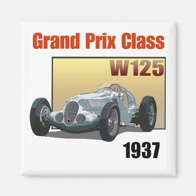 Imã Grande Prêmio de 1937 Classe W125 (Frente)