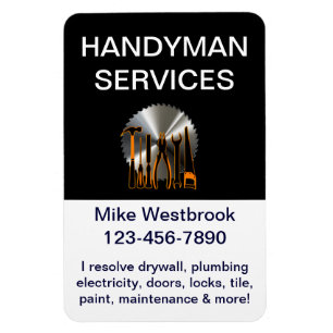 Ímã Grandes Magnetes de Negócios para Handyman