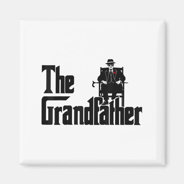 Imã Grandfather Funny Quote Design For Grandpas  (Frente)